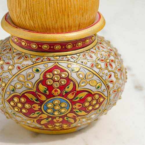 HandPainted Decorative Coconut (Narial) Figurine