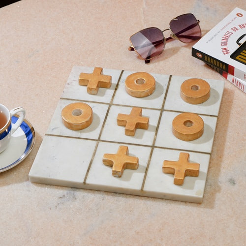 Handcrafted Marble TicTacToe (XO) Game