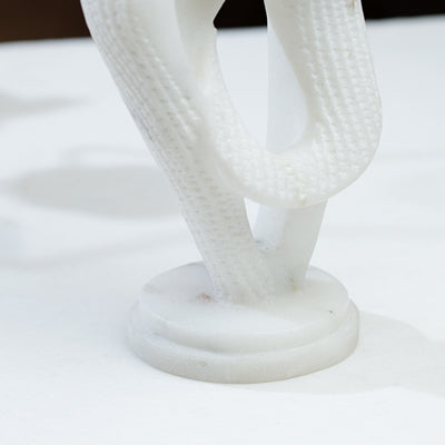 Marble Couple Abstract Statue