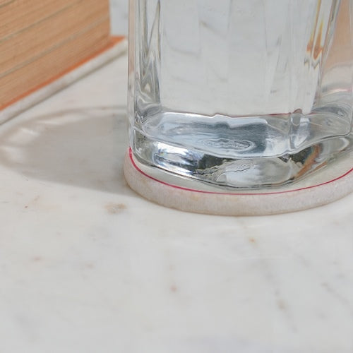 HandPainted Elephant Marble Coaster