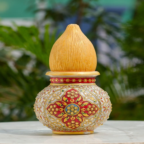 HandPainted Decorative Coconut (Narial) Figurine