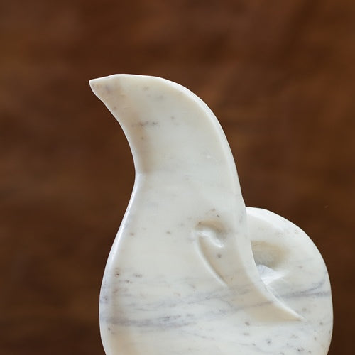 Abstract Bird Marble Sculpture