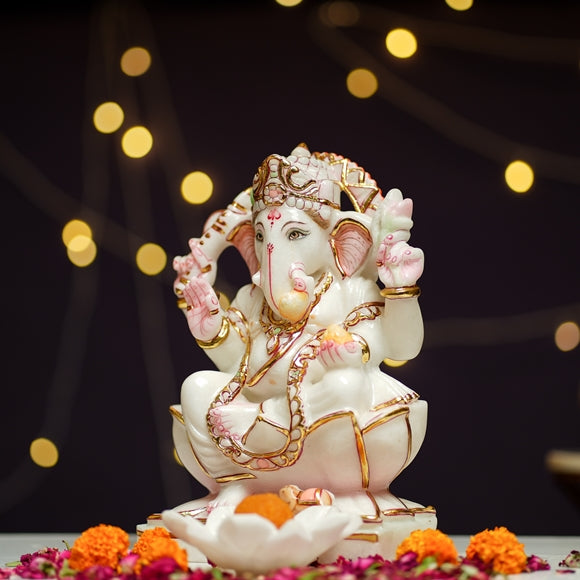 Marble Ganesha Idol