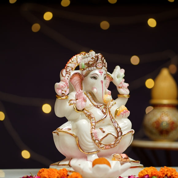 Marble Ganesha Idol