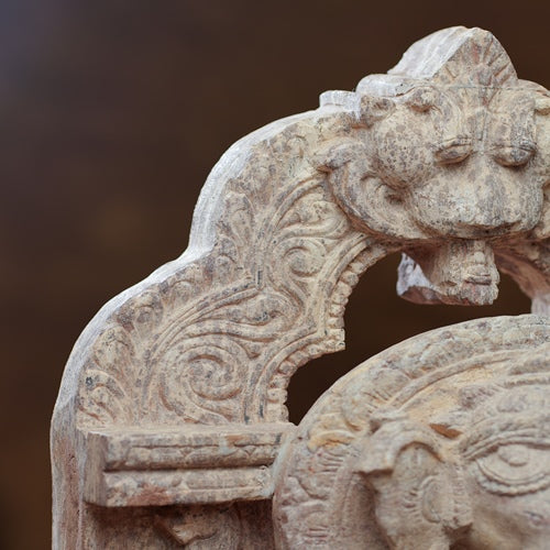 Ganesha on Singhasan