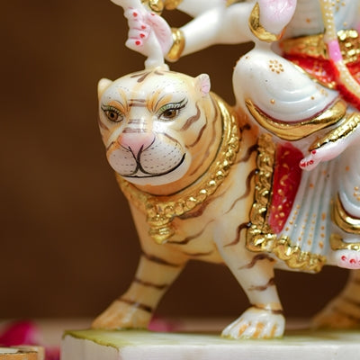 Majestic Durga: The Divine Warrior